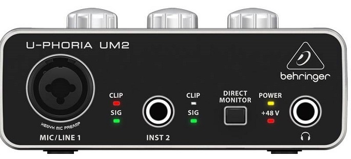 BEHRINGER Audio Interfacen UM 2